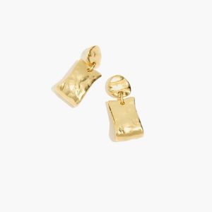 Madewell chunky gold earrings